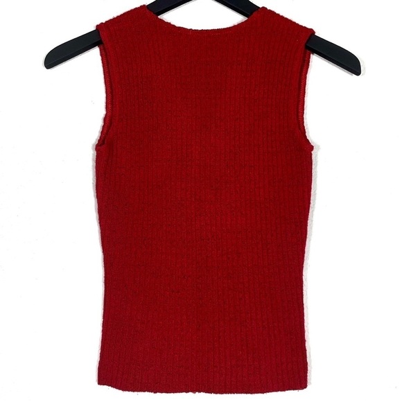 Sweater Project Sleeveless V-Neck Sweater Vest - Picture 2 of 4